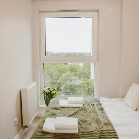 Apartment Agosto Sky Premium Manufaktura Parking Gratis Fv Lodz