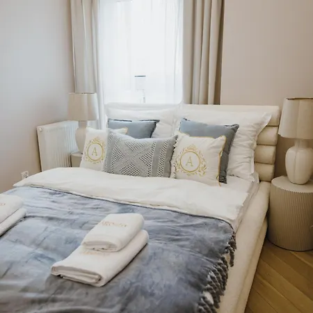 Agosto Sky Premium Manufaktura Parking Gratis Fv * Lodz