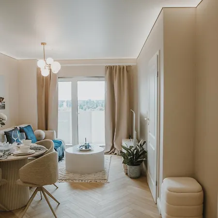 Agosto Sky Premium Manufaktura Parking Gratis Fv Apartment *