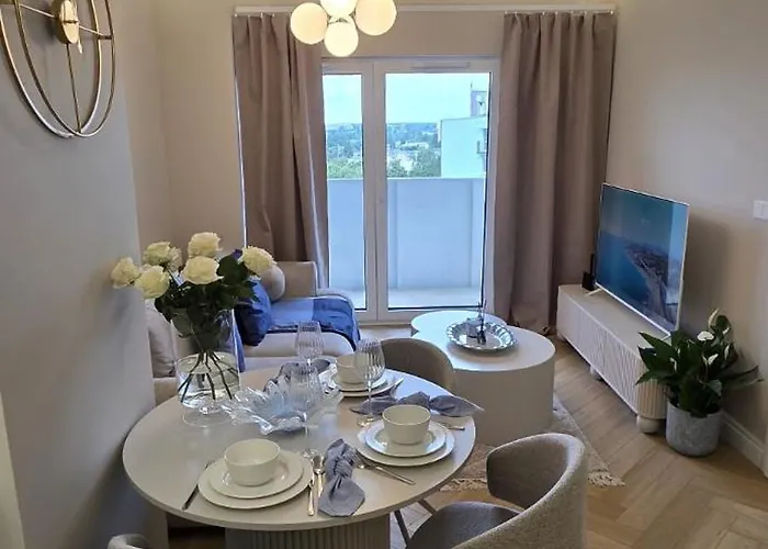 Agosto Sky Premium Manufaktura Parking Gratis Fv * Łódź