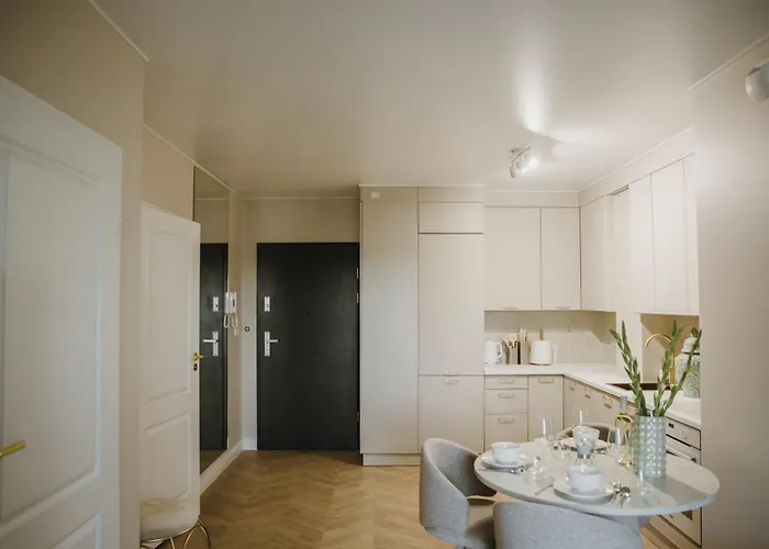 Agosto Sky Premium Manufaktura Parking Gratis Fv Lejlighed Łódź