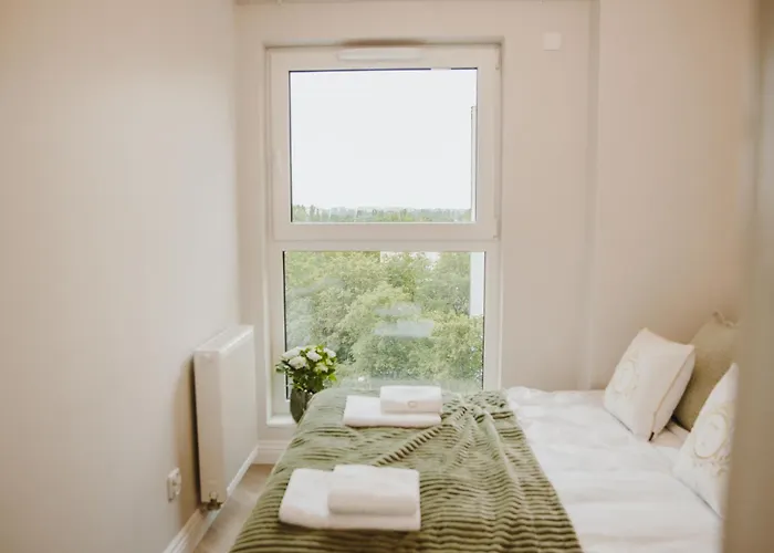 Lejlighed Agosto Sky Premium Manufaktura Parking Gratis Fv Łódź