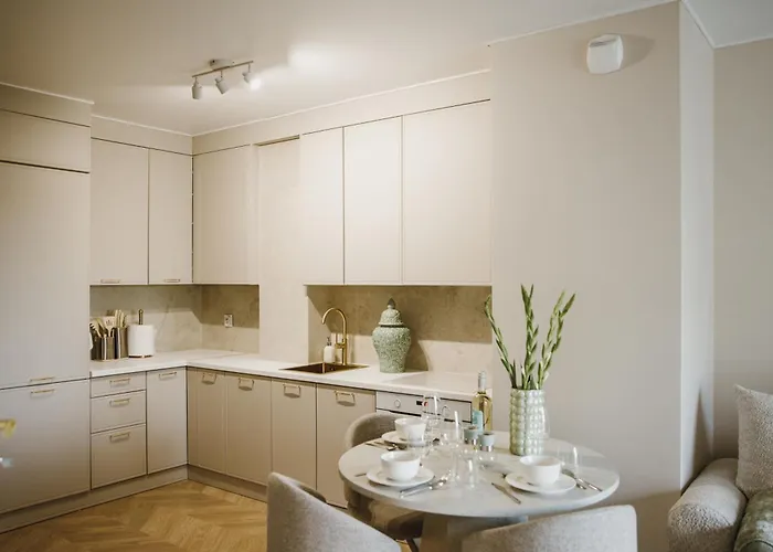 Agosto Sky Premium Manufaktura Parking Gratis Fv Lejlighed Łódź