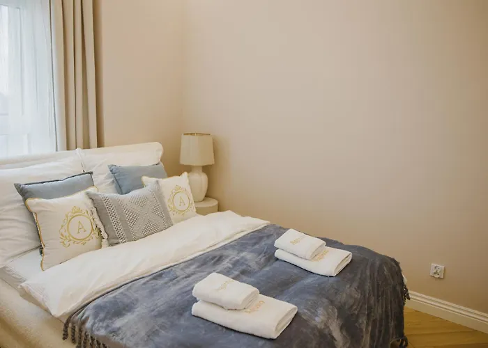 Agosto Sky Premium Manufaktura Parking Gratis Fv Lejlighed Łódź